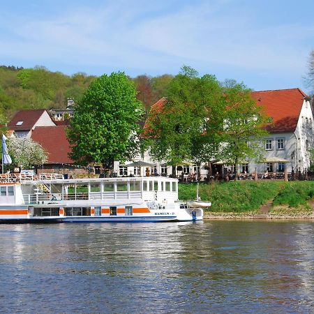 Zum Weserdampfschiff Bad Karlshafen Exterior foto