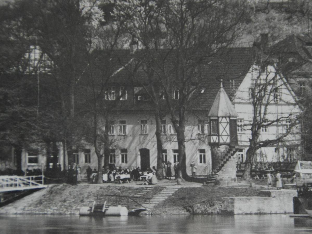 Zum Weserdampfschiff Bad Karlshafen Exterior foto